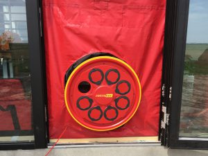 Thermografie Groningen is expert in een luchtdichtheidsmeting of blowerdoortest
