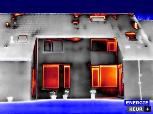 Bouwkundige thermografie toont onnodig warmteverlies