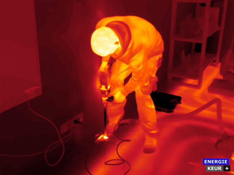 Thermografie vloeerverwarming in Sappemeer