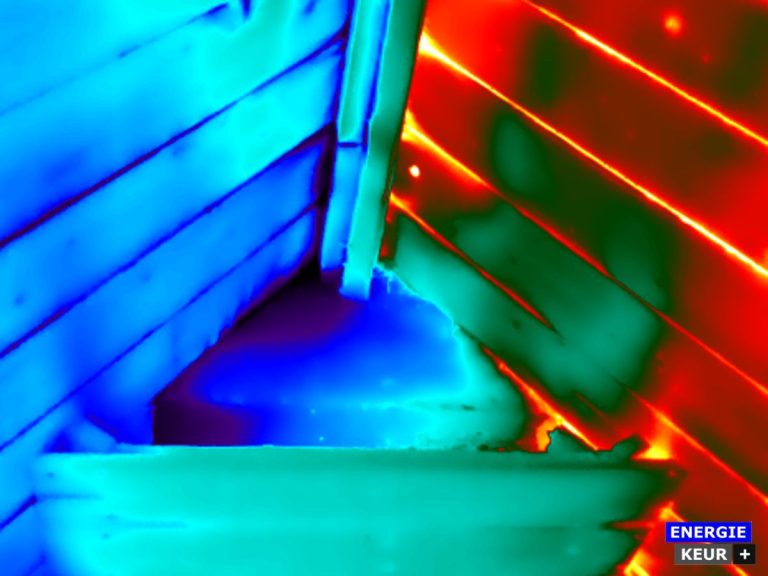 Thermografie bij een woning in Ten Boer